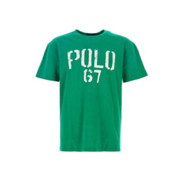 Green Short Sleeve Graphic T-Shirt