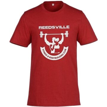 Red Short Sleeve Graphic T-Shirt